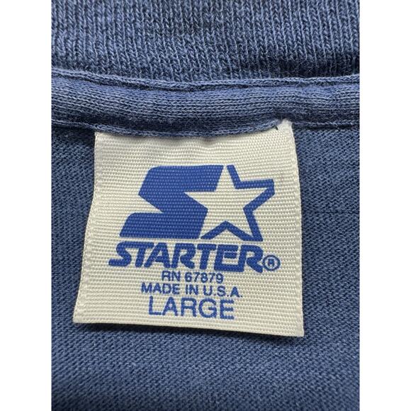 Vtg 1992 Dallas Cowboys Starter T-shirt L NFC Eastern Conf Single Stitch Tee USA - Picture 3 of 10